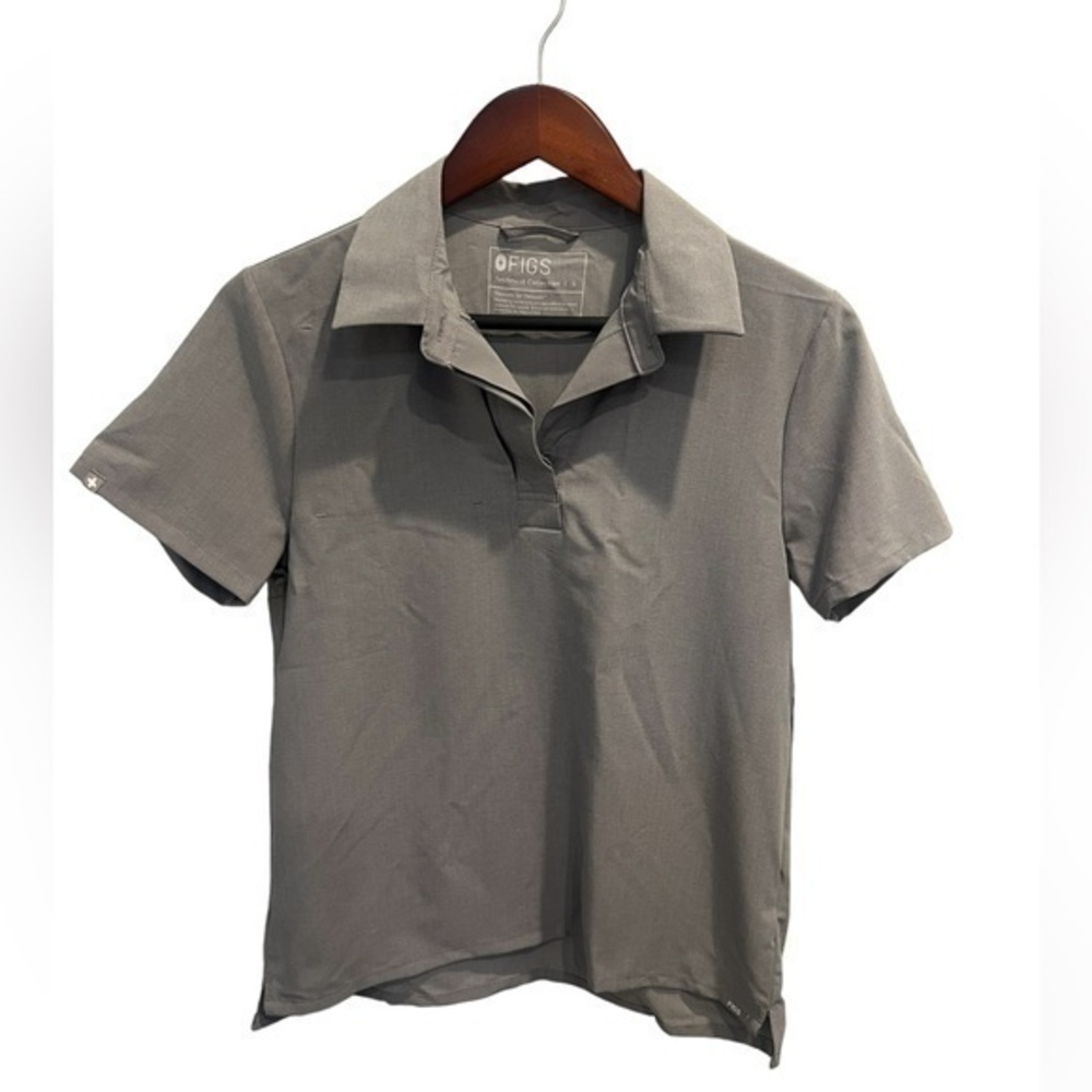 NWT FIGS Technical Polo Scrub Top Size Small